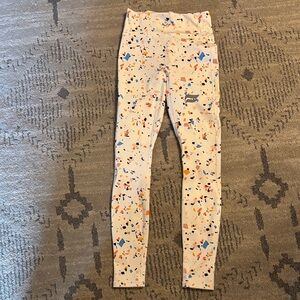 Fabletics Terrazzo Print PureLuxe High-Waisted Leggings | Size XS | Buttery Soft